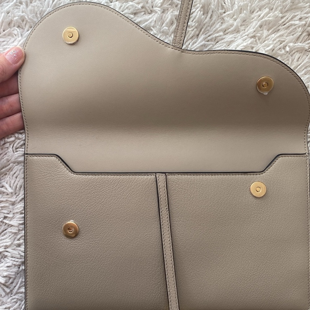 Dior saddle envelope clutch in giftable condition - Picture 6 of 14